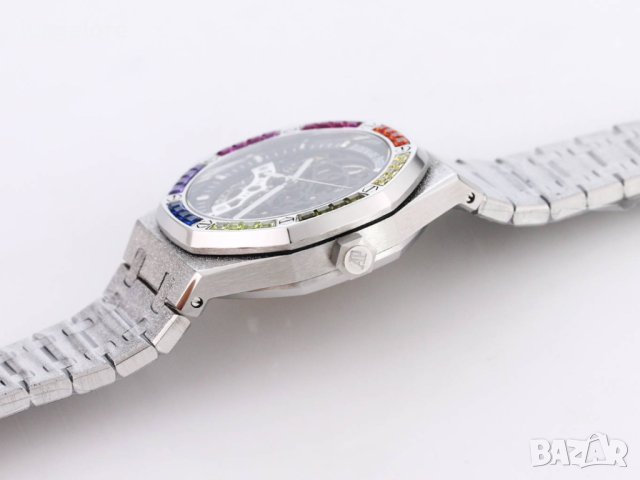 Мъжки часовник Audemars Piguet Royal Oak Rainbow с автоматичен механизъм, снимка 3 - Мъжки - 42113703