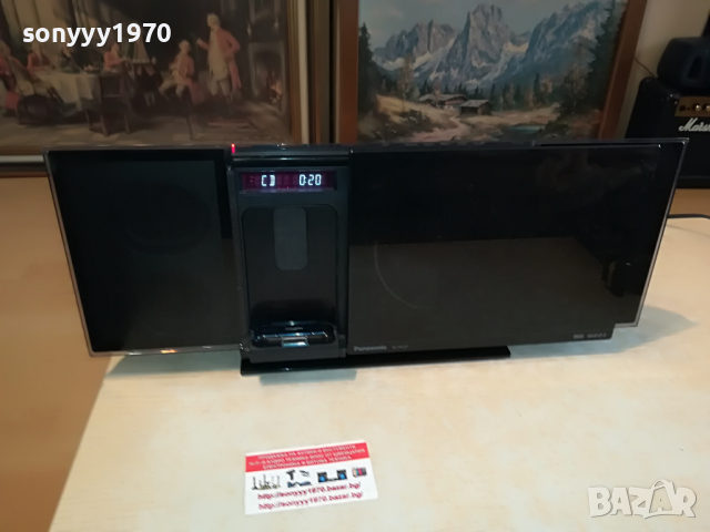 PANASONIC SC-HC37 USB/CD/IPHONE-ВНОС GERMANY 0404221142, снимка 3 - Аудиосистеми - 36337353