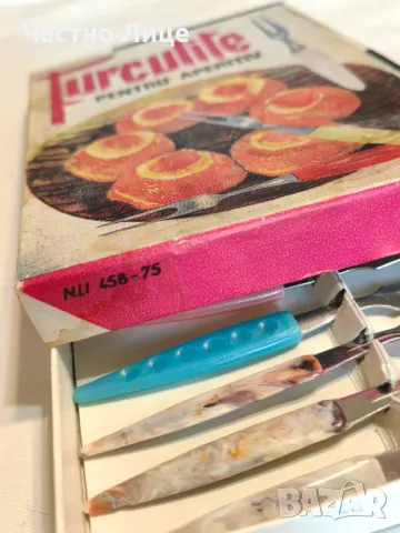 Комплект Оригинални Соц.Румънски Вилички и Лъжички 1970те г, снимка 4 - Антикварни и старинни предмети - 47898026