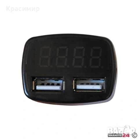 Елетрически вотметър 12/24V с 2 USB порта, снимка 6 - Аксесоари и консумативи - 53503723