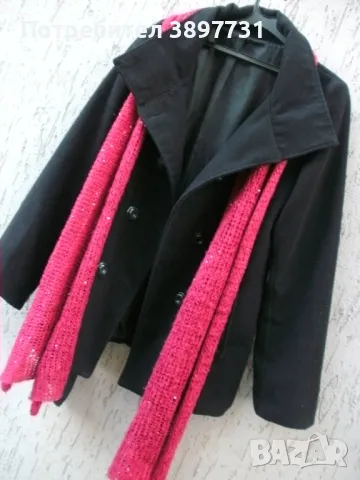 Дамско черно, стилно сако ! , снимка 2 - Сака - 48017826