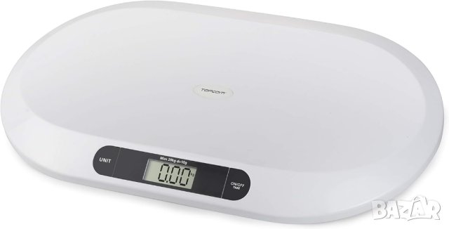 Бебешка везна Topcom WG-2490, капацитет 20 кг, подходяща и за малки животни, снимка 4 - Други - 42609337