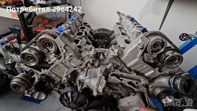 Мерцедес смяна на вериги m278 m276 София, снимка 5 - Ремонт на двигатели - 44809122