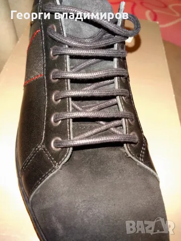 Heyraud Paris естествена кожа,естествен велур , снимка 2 - Ежедневни обувки - 48832563