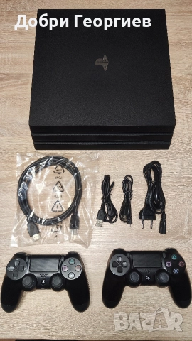 PlayStation 4 Pro+2 контролера+7 игри, снимка 2 - PlayStation конзоли - 52924574
