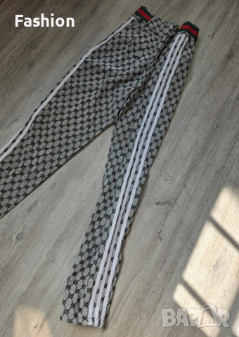 НОВ жесток дамски панталон GUCCI X ADIDAS, снимка 5 - Спортни екипи - 53069116