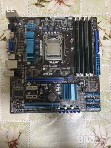 Дъно с процесор I7-860 / 16 Гб рам 