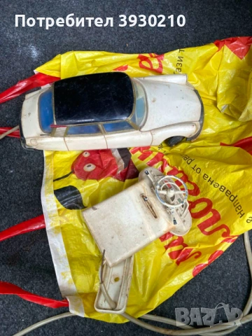 Рядка антикварна играчка — Citroën DS 19, снимка 9 - Други - 53416711