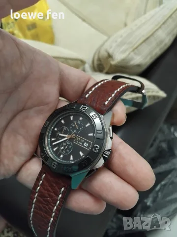 Esprit - Кварц, 45 мм безел без копчетата, каишка 24 мм !, снимка 10 - Мъжки - 56154945