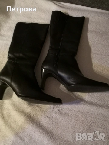 ботуши естествена кожа. , снимка 4 - Дамски ботуши - 53048217