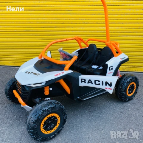 Двуместен акумулаторен джип UTV RACING 4X4 24V, снимка 9 - Детски велосипеди, триколки и коли - 50848710