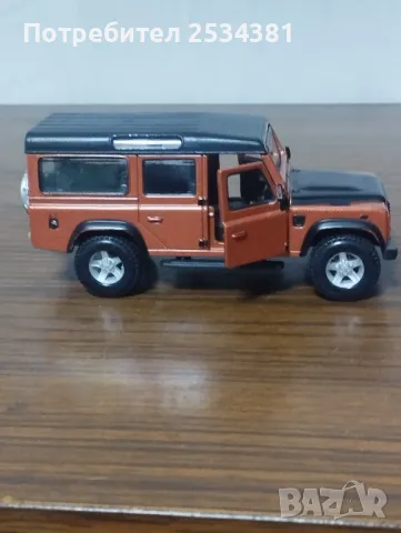 Метална количка Burago 1/32, снимка 1