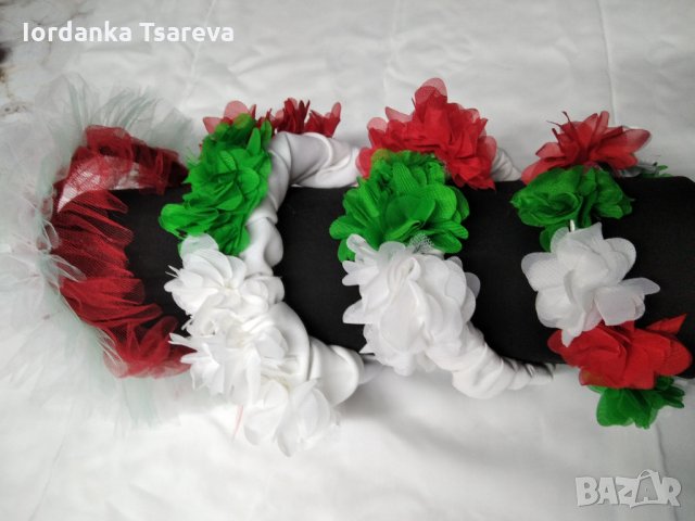 Диадема с акцент Българско знаме🇧🇬, снимка 3 - Аксесоари за коса - 35990507