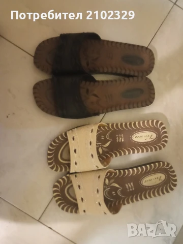 Чисто нови чехли 41н. 2бр., снимка 2 - Чехли - 50833857