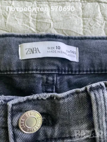 Детски дънки Zara 10 г., снимка 4 - Детски панталони и дънки - 49687832