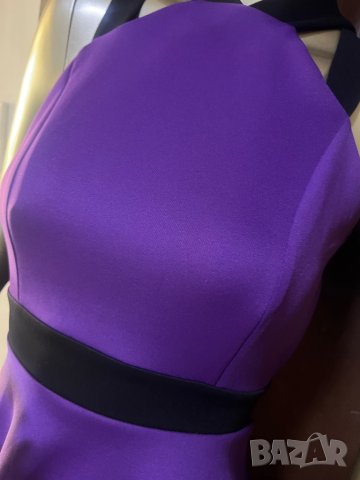 Дамска парти рокля в лилаво с интересен гръб !, снимка 3 - Рокли - 40057186