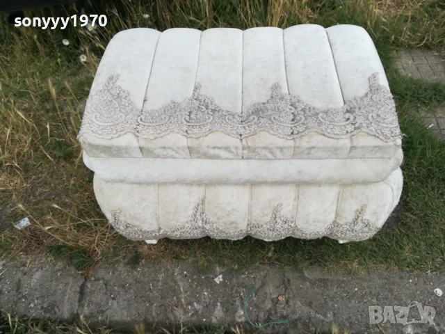 ТАБУРЕТКА С МЯСТО ЗА СЪХРАНЕНИЕ 1406251617, снимка 7 - Антикварни и старинни предмети - 50665309