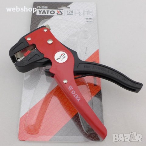 Клещи за заголване на проводници YT-2268, автоматични, 10mm2, снимка 1