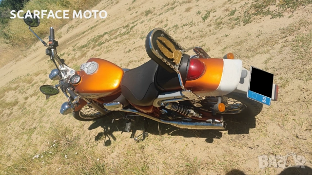 Чопър Aprilia Classic 125 регистриран Двутактов Бартер, снимка 3 - Мотоциклети и мототехника - 53766674