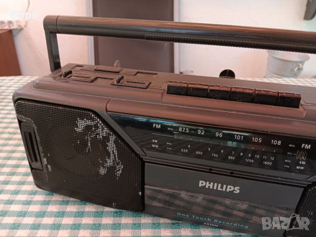 PHILIPS Радиокасетофон, снимка 7 - Радиокасетофони, транзистори - 42003022