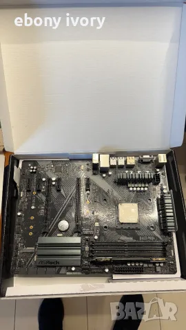 Дъно ASRock B450 Pro + 8 GB ram + процесор Athlon 3000G