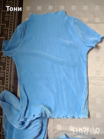 Летен комплект - блуза и панталон , снимка 3 - Комплекти - 42127565