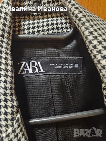 Дамско сако ZARA, снимка 4 - Сака - 52313477