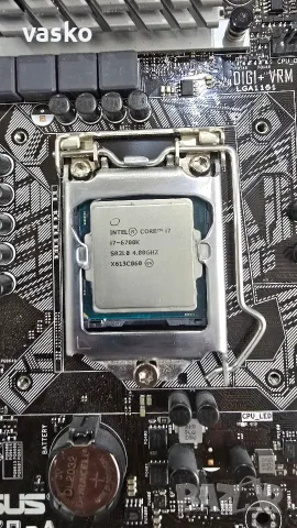 Asus Z170-A + Intel I7 6700k, снимка 3 - Дънни платки - 56243661