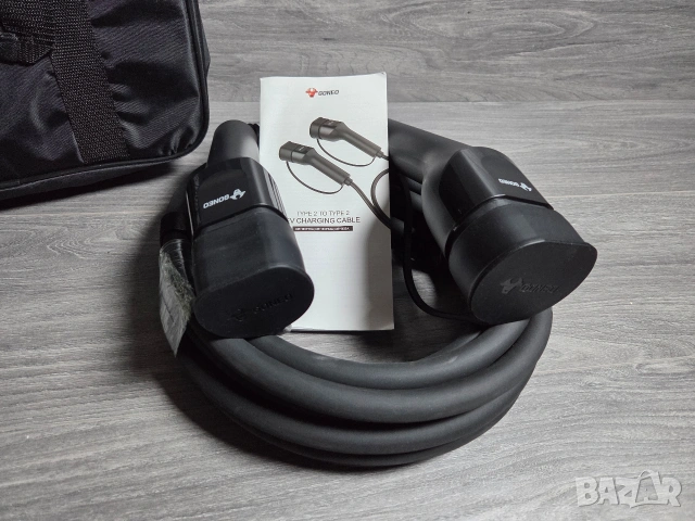 ПРОМО ! GONEO 22 kW Type 2 to Type 2 кабел за зареждане на коли !, снимка 5 - Аксесоари и консумативи - 53307482