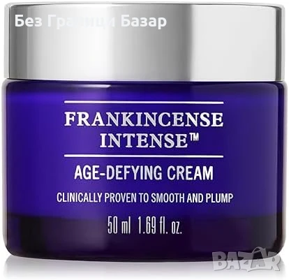 Нов Интензивен крем Frankincense Neals Yard 50 ml за лице кожа жени против стареене