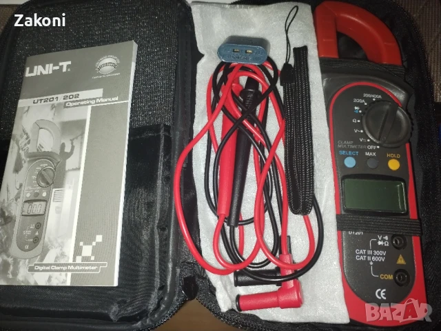 Цифров мултимер UNIT 202, снимка 4 - Други инструменти - 50834747