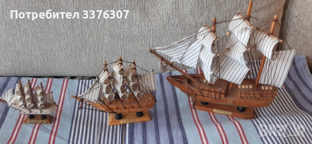 Продавам колекция от макети на кораби платноходи, снимка 4 - Колекции - 52765120