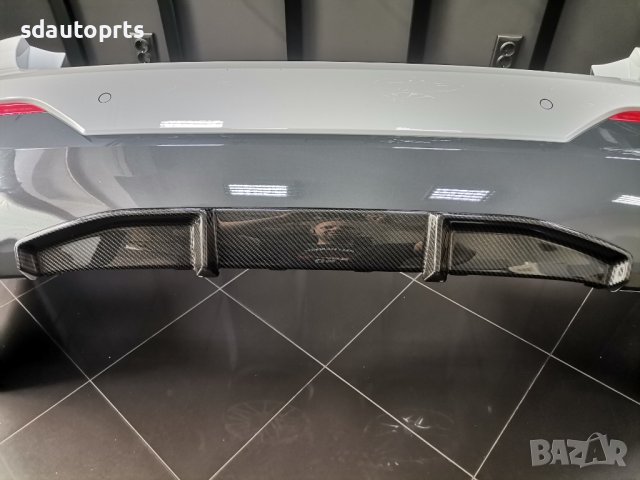 Carbon Задна Броня BMW 4 G22 G23 M пакет БМВ Г22 Г23 М Спорт Карбон - А32, снимка 4 - Части - 41316013