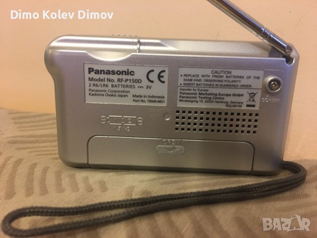 Panasonic RF P150 Радио Транзистор, снимка 4 - Радиокасетофони, транзистори - 41728052