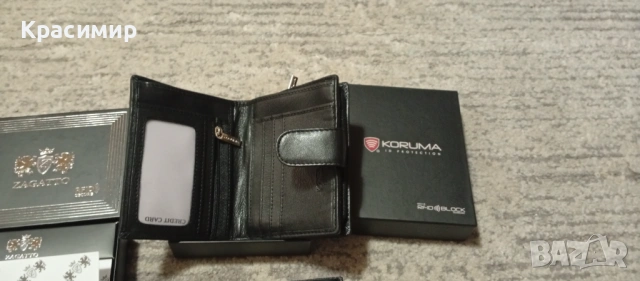 Мъжки портфейл Zagatto/Koruma и Други модели от естествена кожа., снимка 3 - Портфейли, портмонета - 53050769