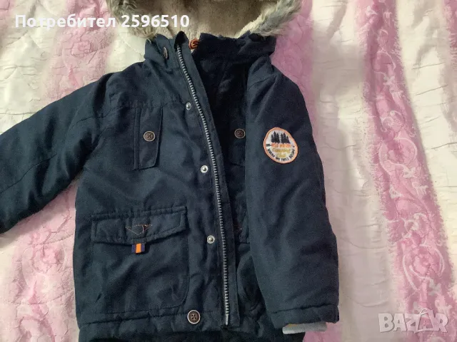 Зимно яке с качулка 18-23, снимка 3 - Бебешки якета и елеци - 50324206