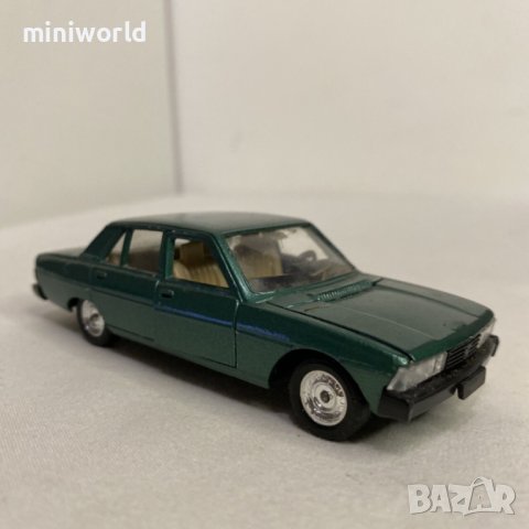 Peugeot 604 V6 SL 1977 - мащаб 1:43 на Solido старо Френско производство в оригиналният си блистер, снимка 5 - Колекции - 44271754