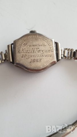 Дамски сребърен часовник Goldsmiths silversmiths Ltd 112, снимка 5 - Антикварни и старинни предмети - 41938293