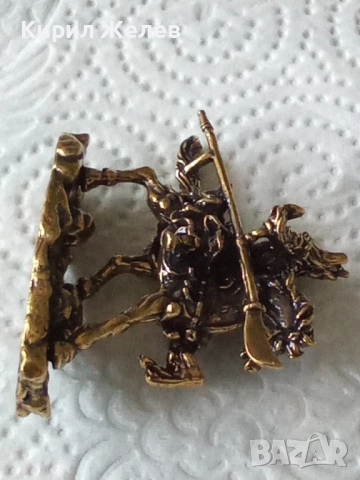 Бронзова фигурка на Гуан ди 52494, снимка 6 - Антикварни и старинни предмети - 52730545