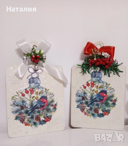 Дъски за декорация Коледни, снимка 3 - Коледни подаръци - 52832758