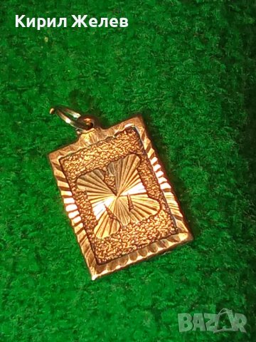 ОРНАМЕНТИРАН СРЕБЪРЕН ВИНТИДЖ МЕДАЛЬОН СРЕБРО 900 БУКВИЧКА - А 38021, снимка 7 - Колиета, медальони, синджири - 40920995