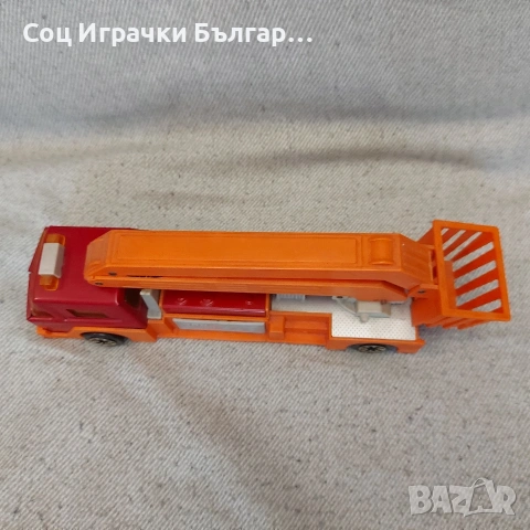 Стара Соц Българска Играчка Камион Мир Микро Авто Вишка, снимка 8 - Колекции - 53416995