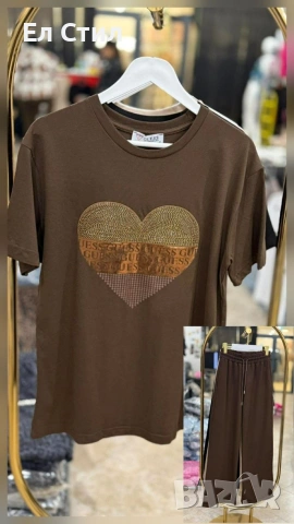 🤍Сет "GUESS " Черно С М Л Кафяво С М Л 35 €, снимка 4 - Спортни екипи - 53866924