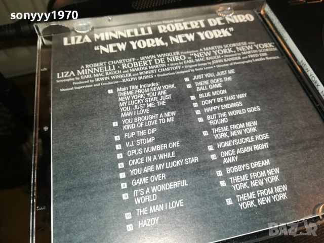 LIZA MINNELLI ROBERT DE NIRO CD 0403241159, снимка 11 - CD дискове - 44597274