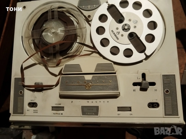 антикварен магнетофон, снимка 8 - Антикварни и старинни предмети - 51943954