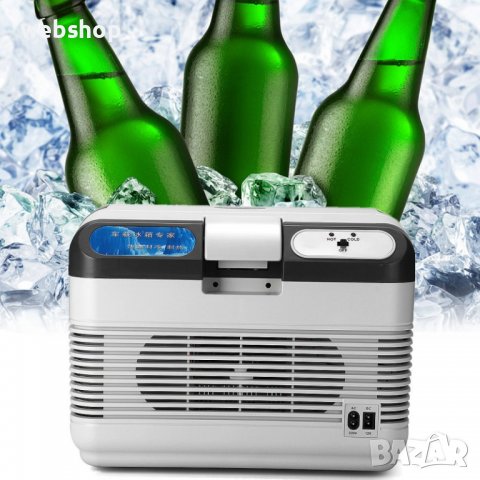 Мини хладилник COOLING AND WARMING REFRIGERATOR , 12L,  60W , 12V/220V , снимка 2 - Хладилници - 38840357