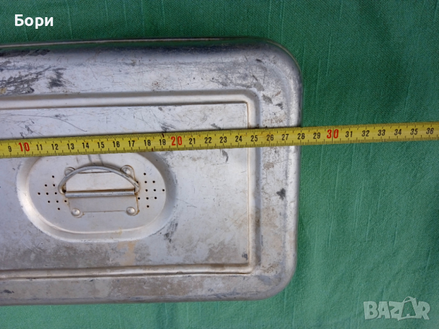 Стара алуминиева кутия, снимка 7 - Кутии за храна - 36143960