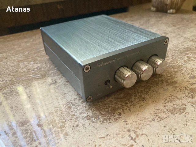 Nobsound mini Hi-Fi power amo, снимка 3 - Ресийвъри, усилватели, смесителни пултове - 50806536