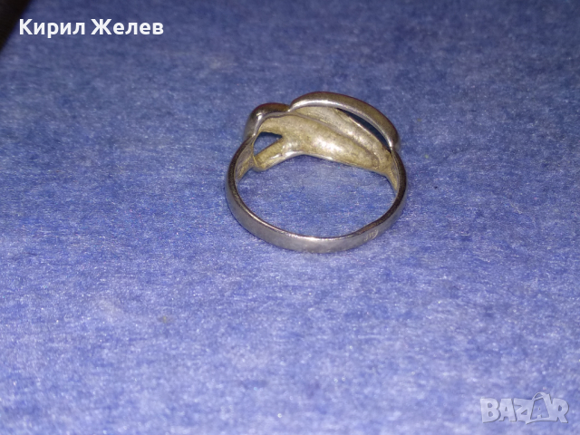 СТИЛЕН АЖУРЕН СРЕБЪРЕН ПРЪСТЕН СРЕБРО 925 ПРОБА 41901, снимка 8 - Пръстени - 44690374