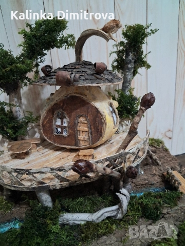 Къща на дърво,изработена с естествени материали., снимка 15 - Други стоки за дома - 52102061